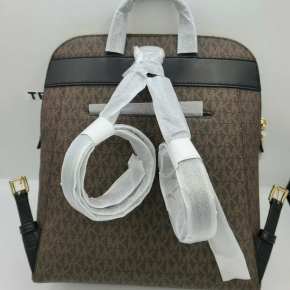 NWT MICHAEL KORS RHEA MEDIUM LOGO SIGNATUR… main image 5